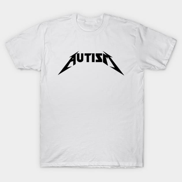 Heavy Metal Autism T-Shirt by Three Meat Curry